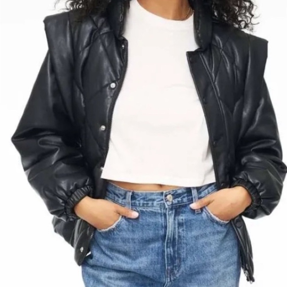 Pistola Callista Puffer Jacket with Removable Sleeves